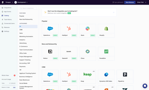 Indicator feature dashboard preview